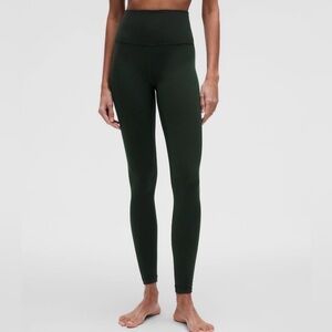 Lululemon Dark Green Leggings